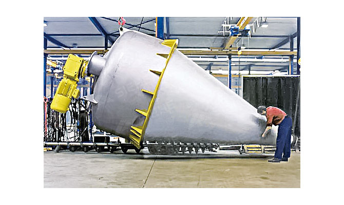 Vertical Conical Ribbon Mixer