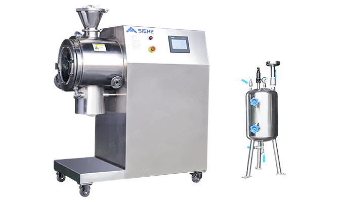 Lab Vacuum Plough Drying Mixer