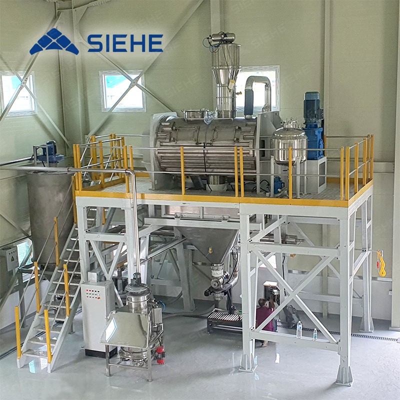 detergent powder Vacuum Drying Mixer Production Line