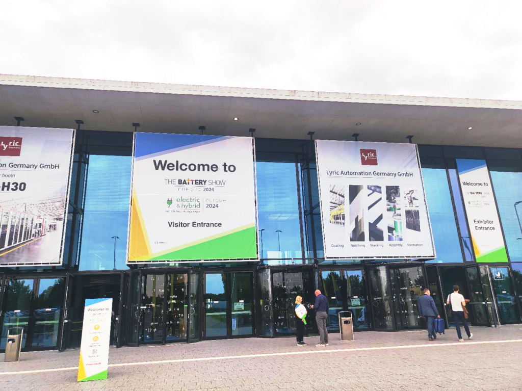 SIEHE Group showcased its battery slurry preparation solution at the Battery Show Europe